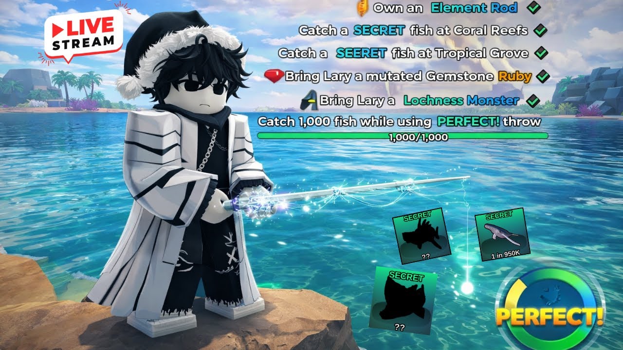 [ LIVE ] LET'S GO NEW QUEST DIAMOND ROD !! #Roblox #FishIt #FishItIndonesia