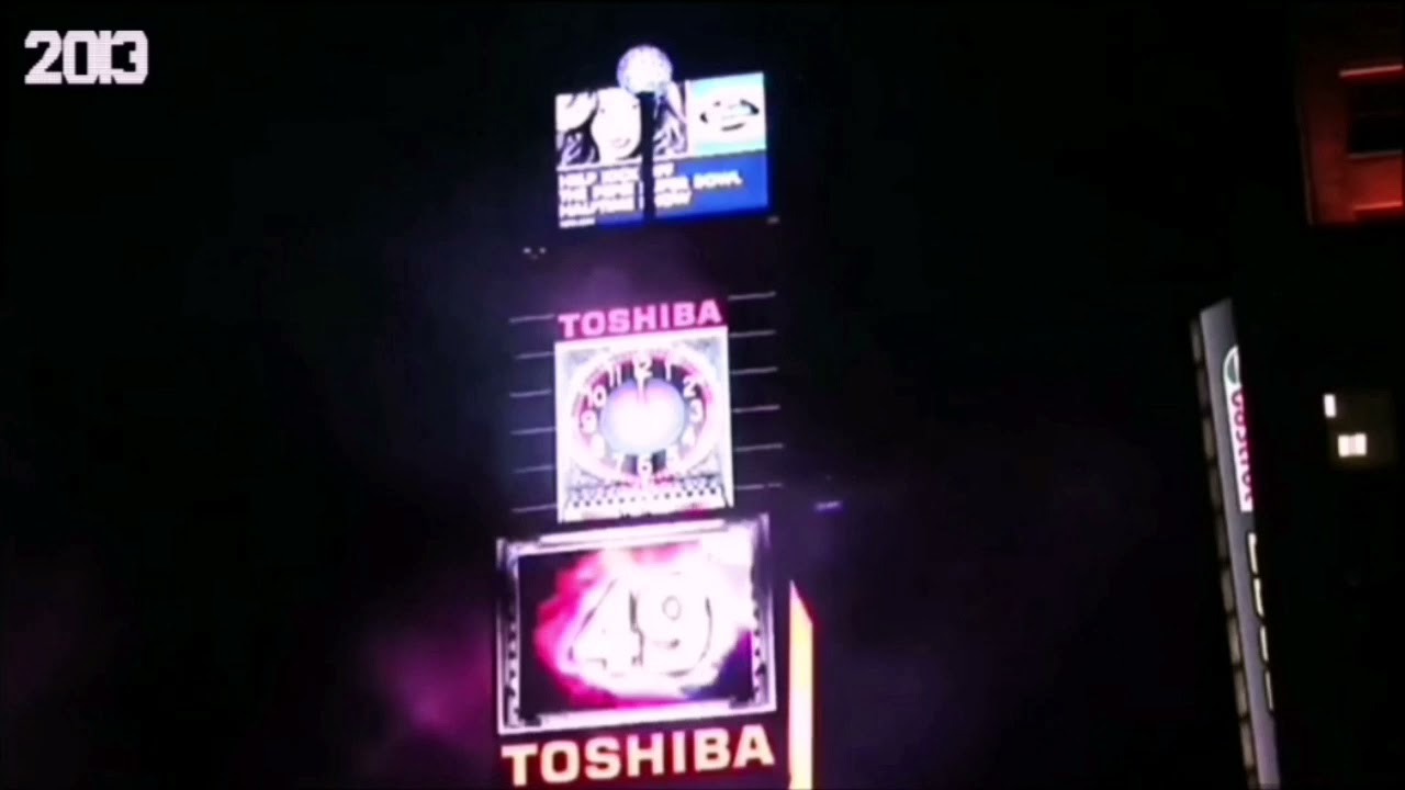 EarthCam Times Square NYE 2010-11 to 2013-14 (With ABC Audio)
