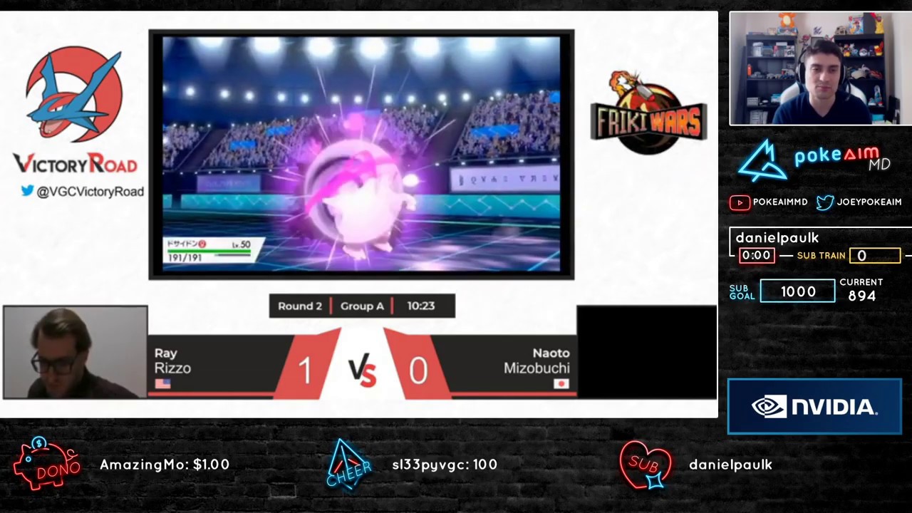 2020 Pok&eacute;mon World Champion Invitational - Round 2A - Ray Rizzo vs Naoto Mizobuchi - LIVE