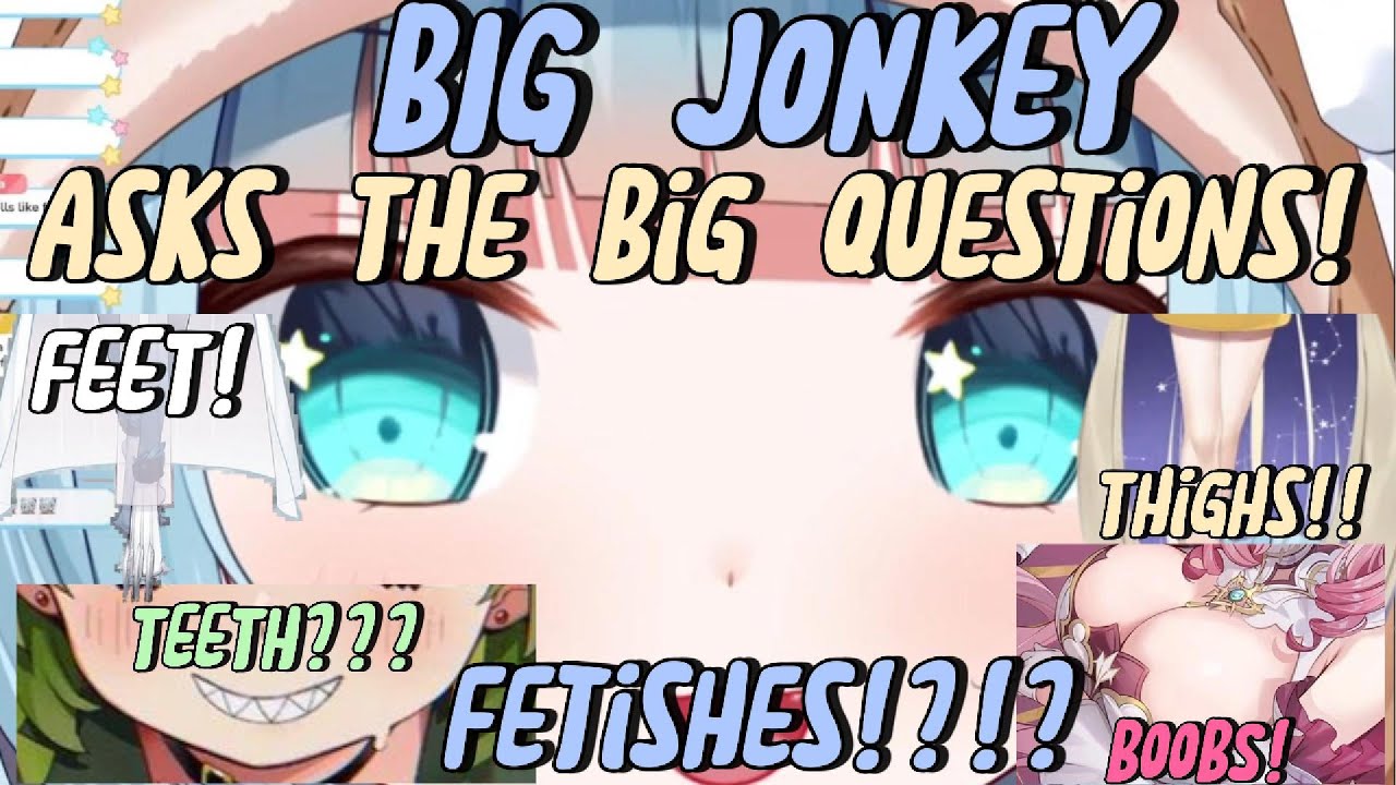 "Why Are Vtuber Enjoyers More Likely To Enjoy Feet!" Jonkey | 
