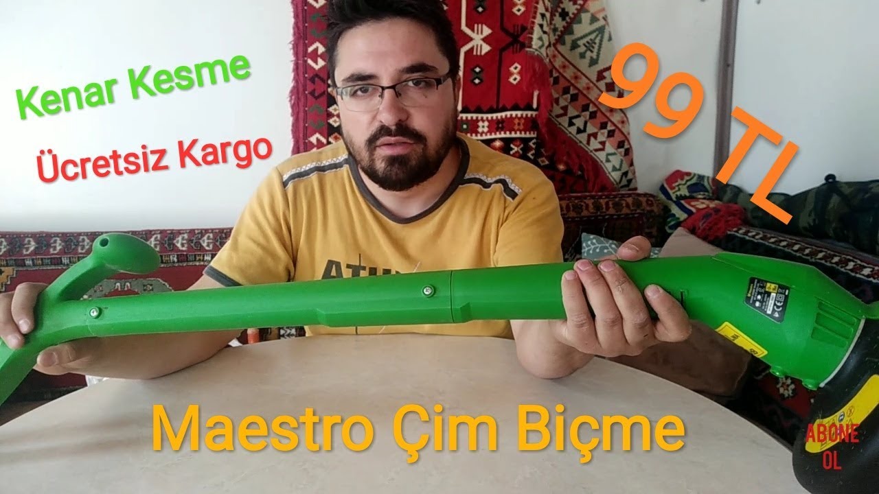 Çim Biçme Kenar Kesme Maestro 250