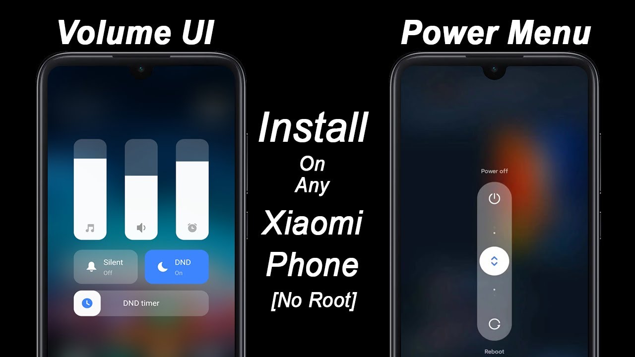 [Official] Install MIUI 12 New Volume UI & Power Menu On Any Xiaomi Phone