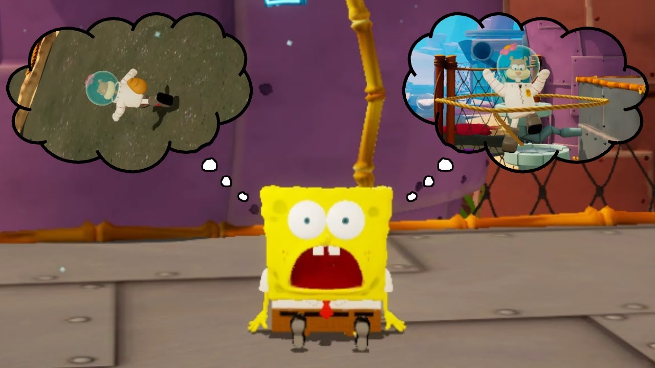 Two Glitches in SpongeBob: Battle for Bikini Bottom Rehydrated