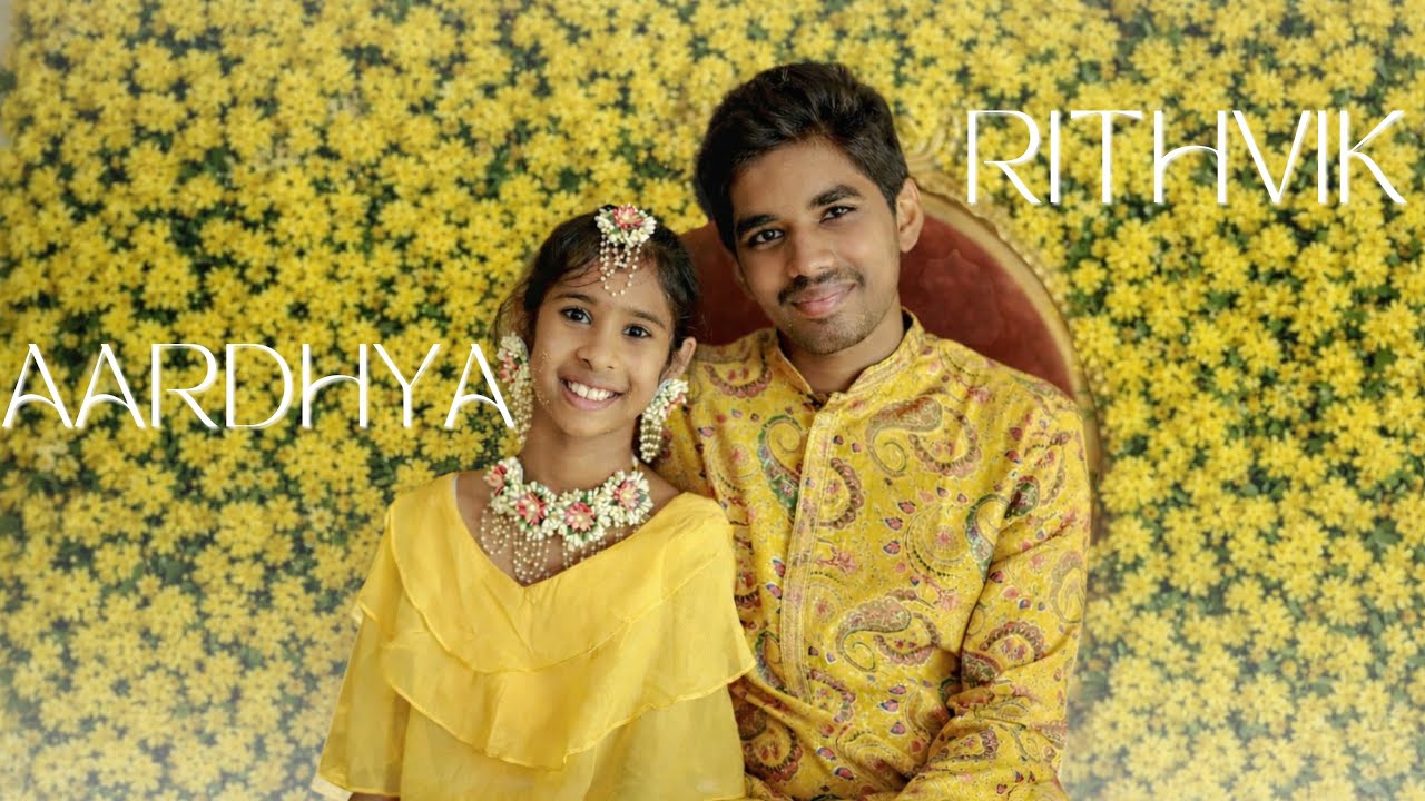 A Beautiful Sibling Tradition | Rithvik Dhoti & Aadhya Half Saree | Kalyans photography 7674045201 |