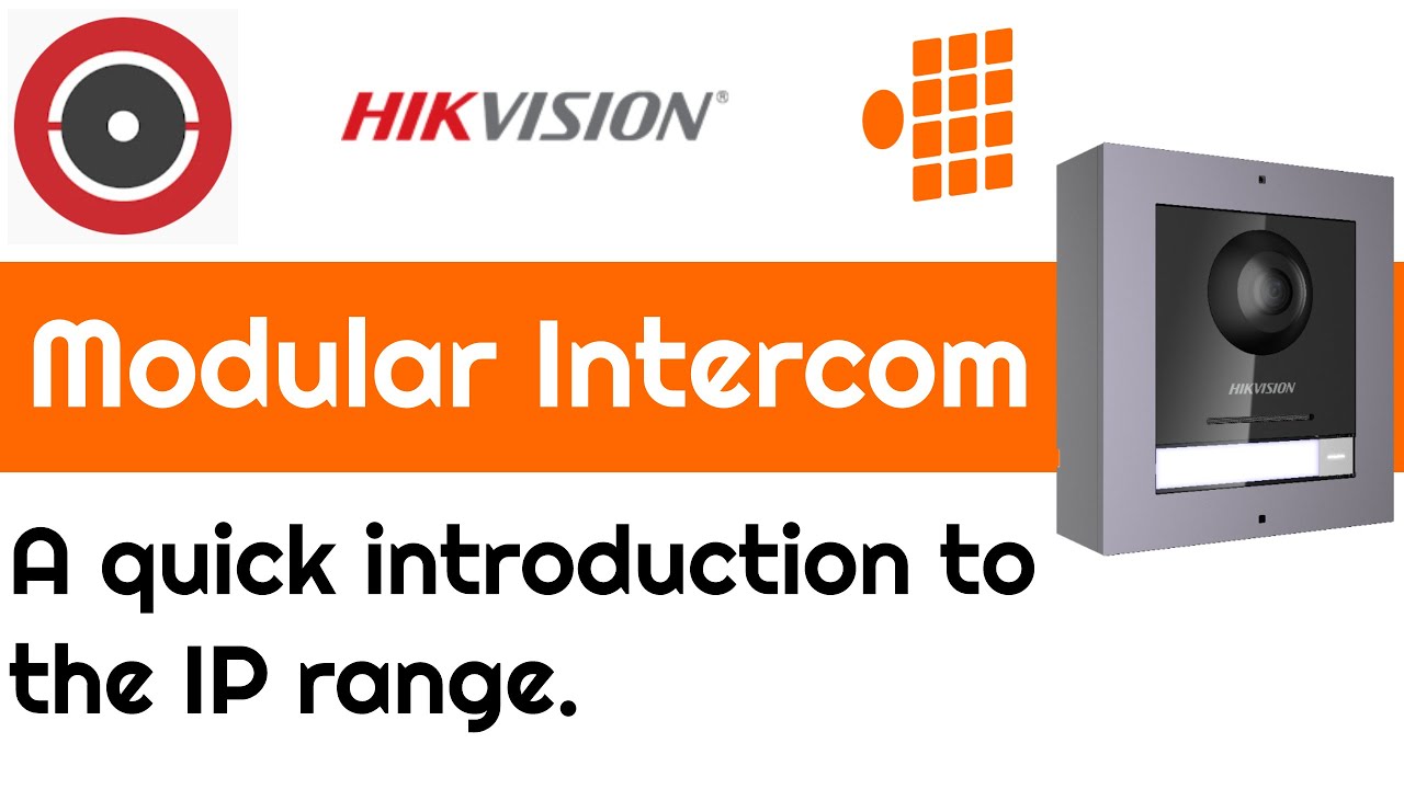 Hikvision IP Modular Intercom | Security Perth