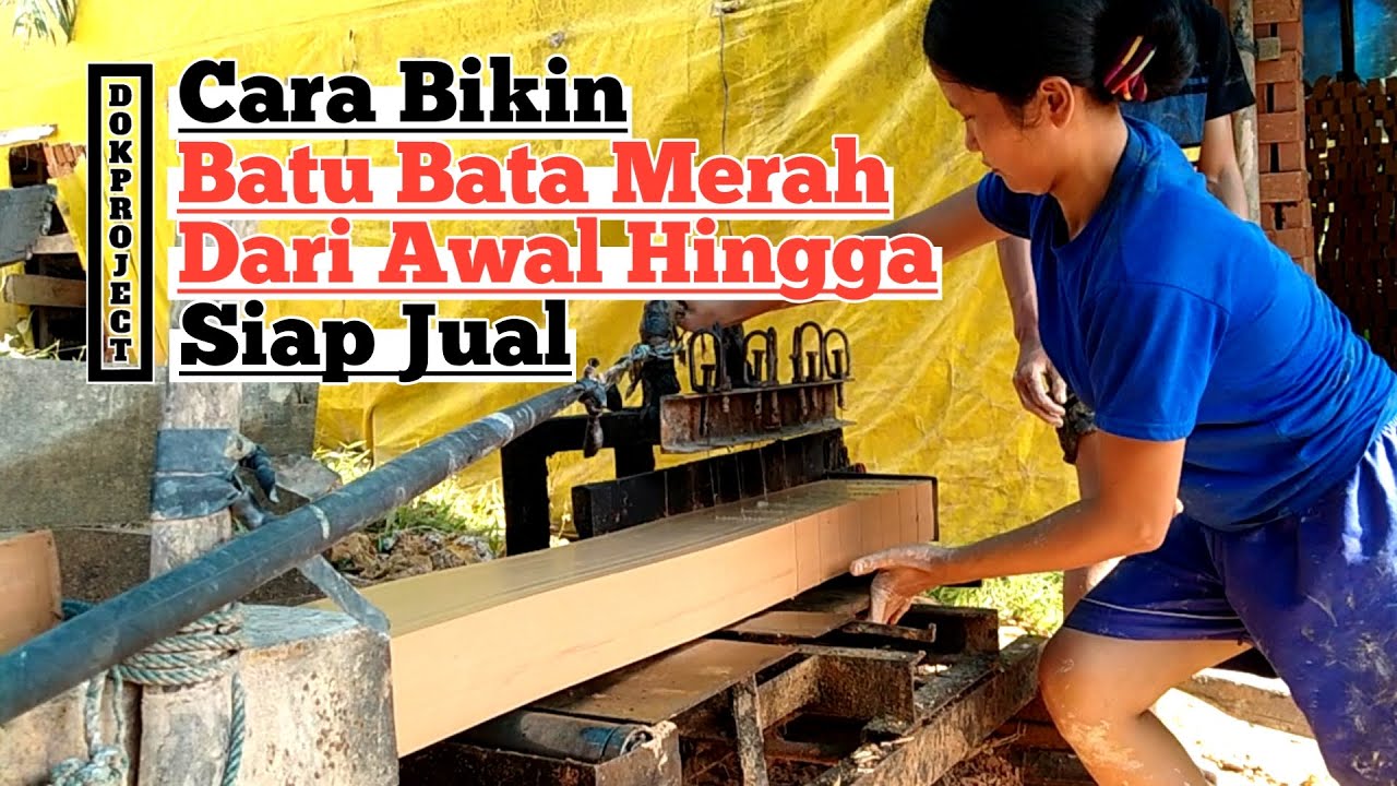 Bagaimana Cara Membuat Batu Bata Merah dari Awal Hingga Siap Jual