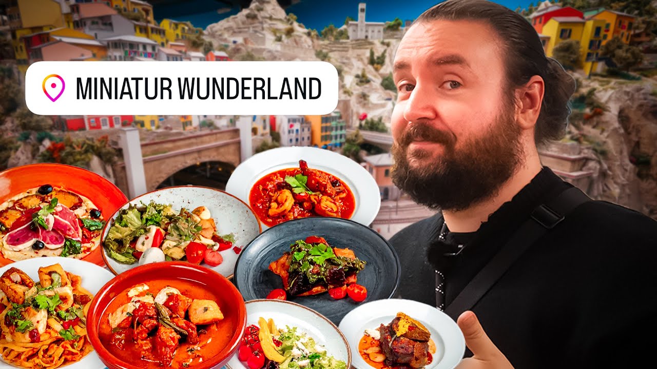 ALLES ESSEN im MINIATUR WUNDERLAND FOOD EVENT in HAMBURG