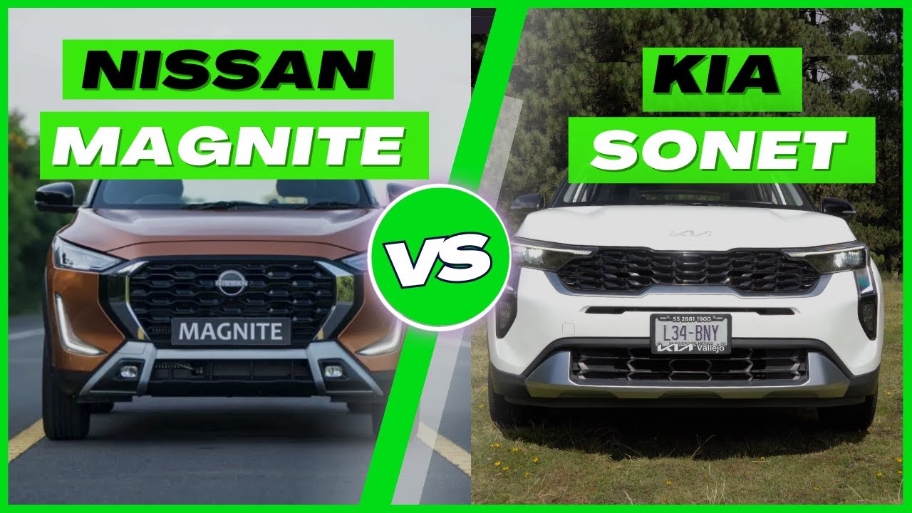 ¿Nissan MAGNITE o Kia SONET? | ¿Cuál conviene más en 2025?