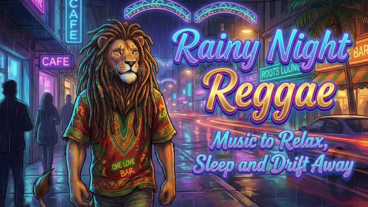 Rainy Night Reggae – Music to Relax, Sleep and Drift Away