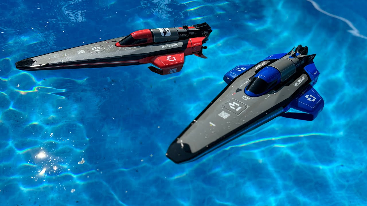 Nils unboxar & provkör Joysway Racebird E1 Hydrofoil 1/14 RTR.