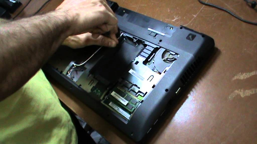 Разборка ноутбука Lenovo Idea Pad Z580