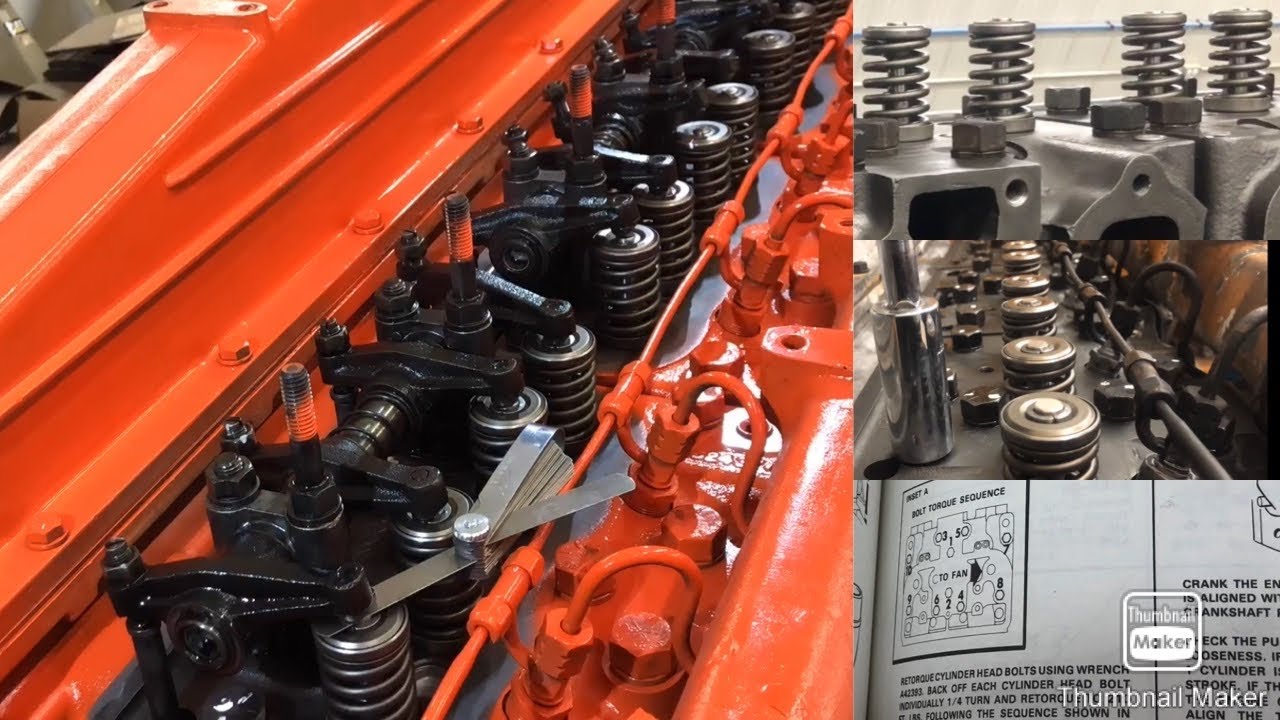 Case 504BDTI Head Gasket Replacement