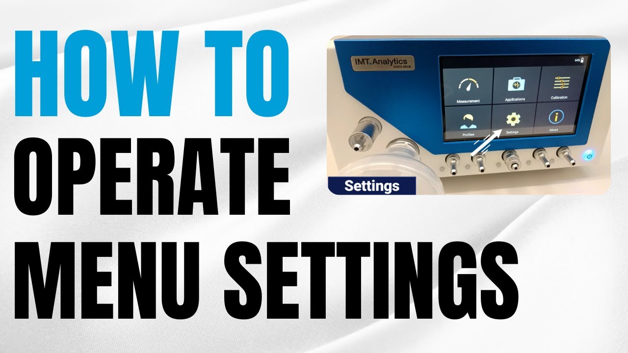 Flow Analyser PRO - How to operate