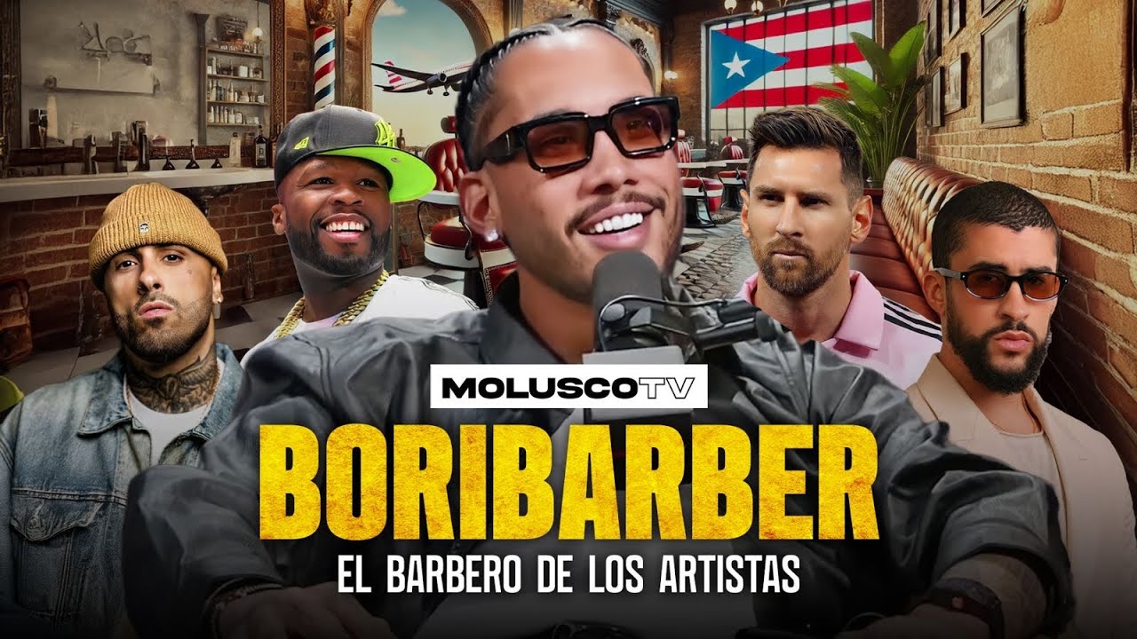 BoriBarber: de 0 a ser el barbero mas grande del 🌎 / Messi, Nicky Jam, Bad Bunny y mas/ BARIATRICA