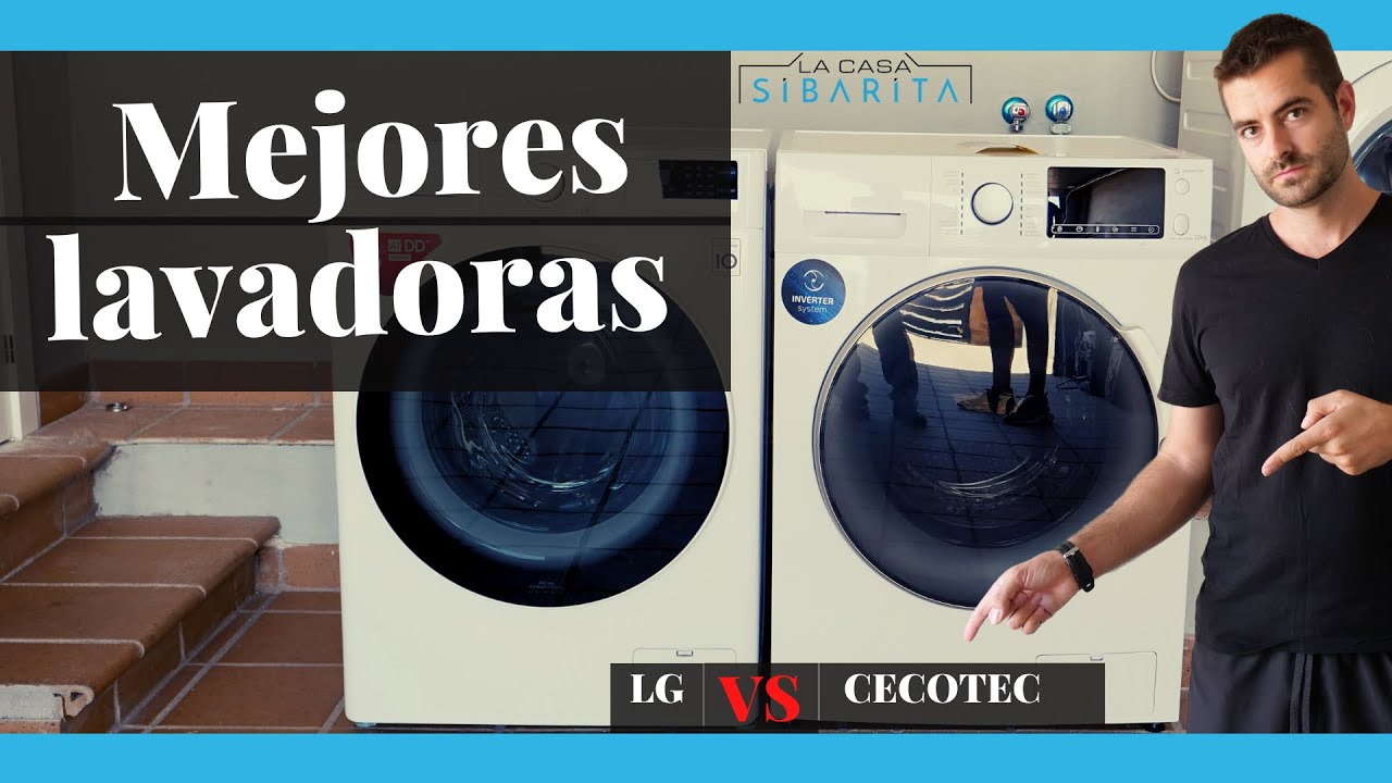 ► Comparativa de lavadora Cecotec Bolero Dresscode vs LG F4Wv5012