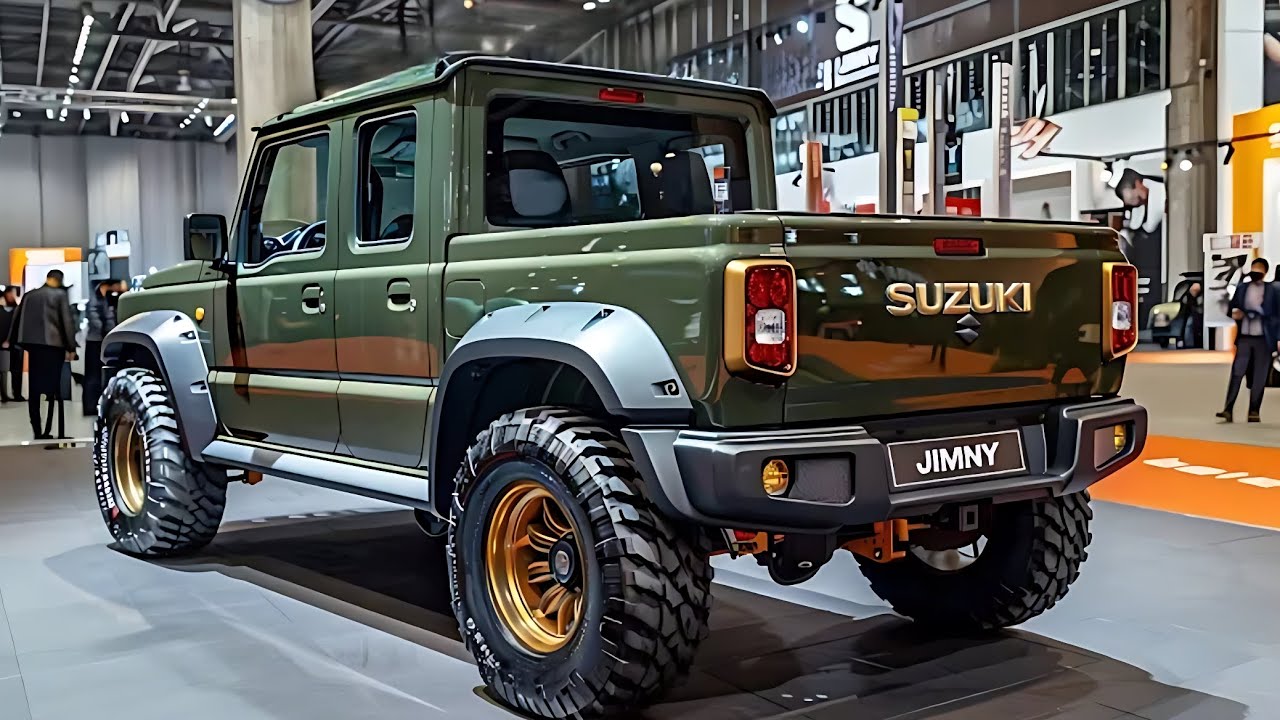 Обзор пикапа Suzuki Jimny 2026 года: компактный, мощный! Лучший внедорожный компактный грузовик