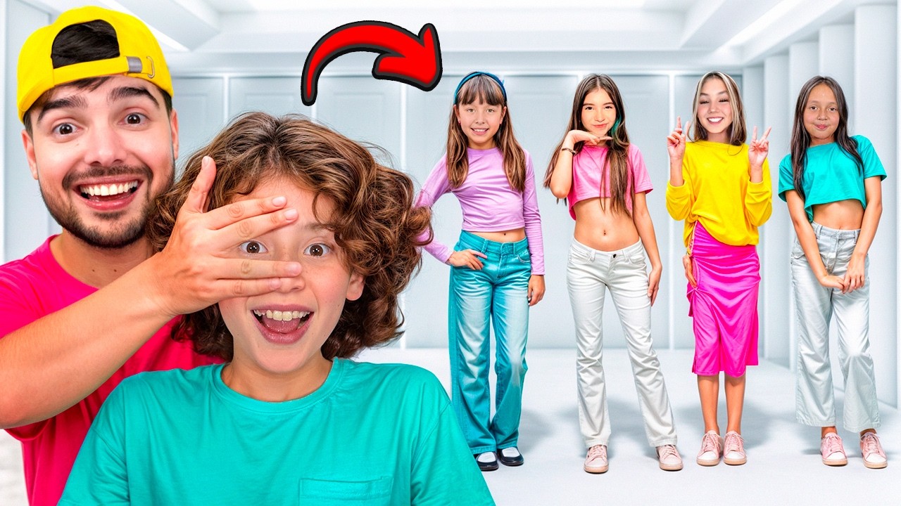 NO ESCOJAS la NIÑA INCORRECTA a CIEGAS !!