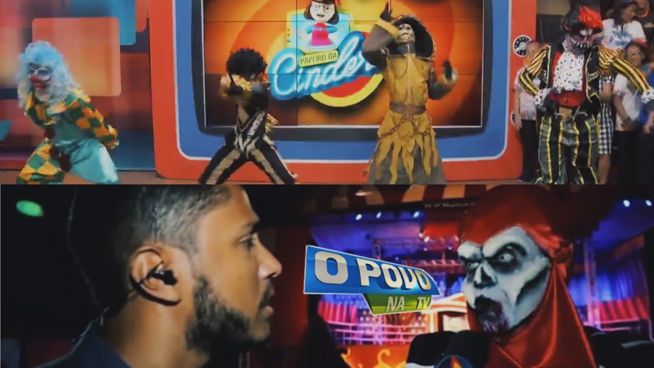 HORA DO TERROR no PAPEIRO DA CINDERELA e no POVO NA TV - Mirabilandia Park