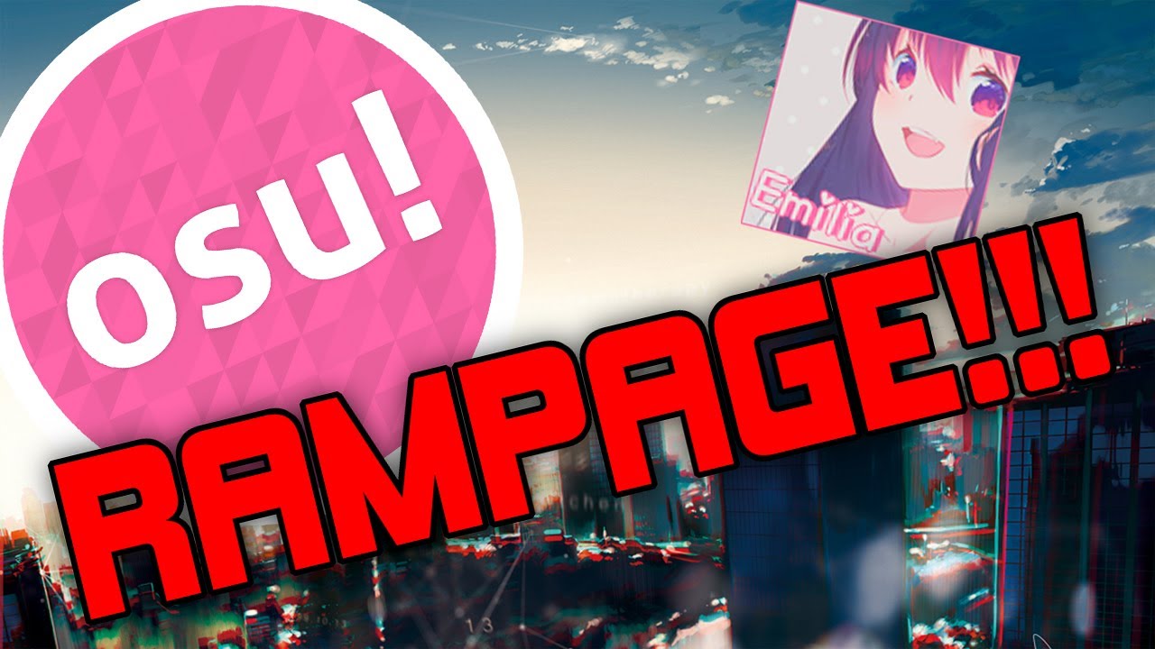 BIGGEST 1 DAY osu! RAMPAGE EVER (800PP GAINED)