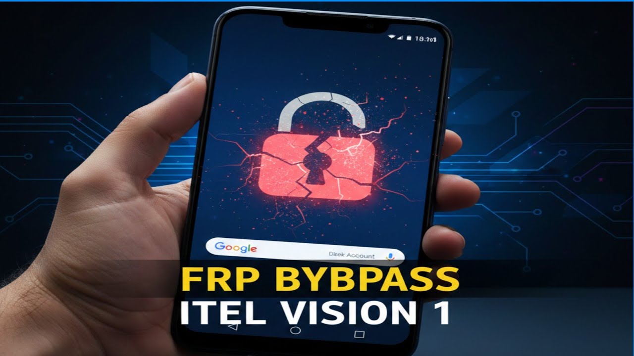 Itel Vision 1 Google Account Bypass | FRP Lock Solution
