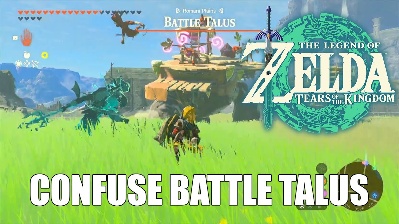 Shake off Bokoblins on a Battle Talus - The Legend of Zelda Tears of the Kingdom