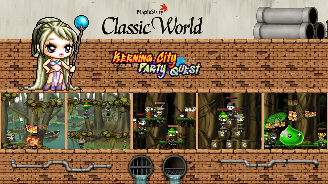 Kerning City Party Quest Recap | Global MapleStory Classic World