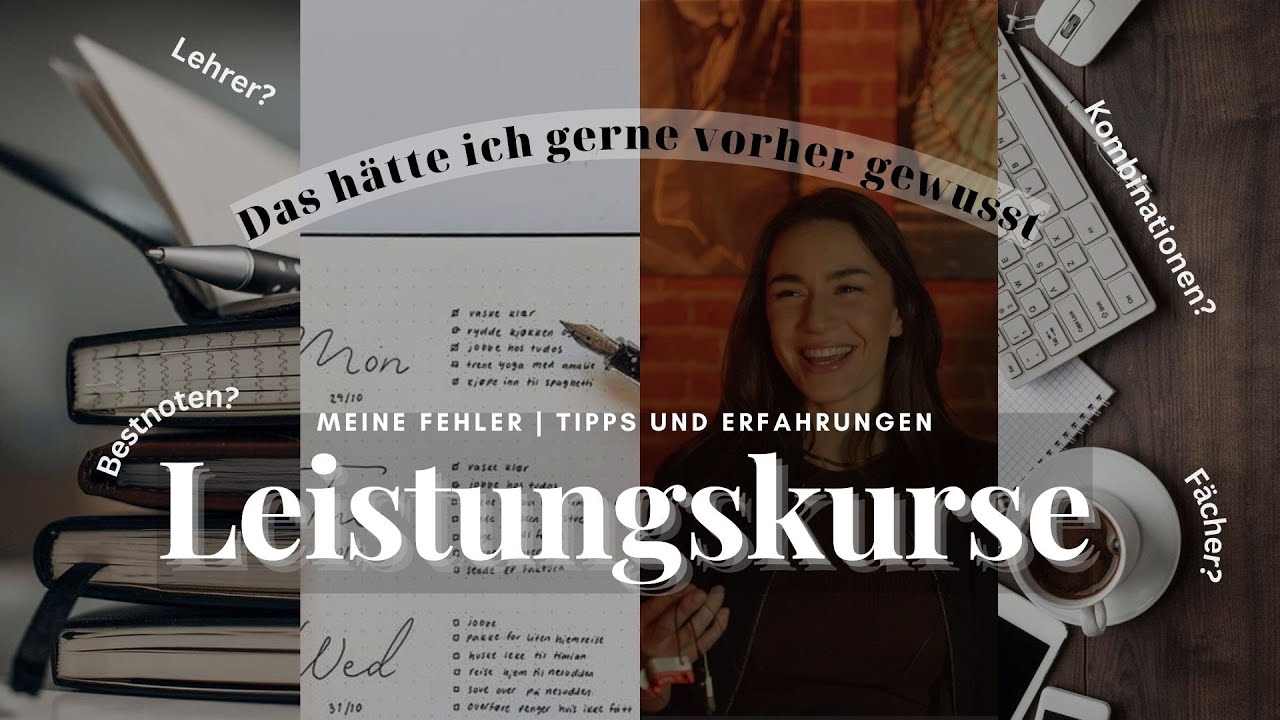 Oberstufe Tipps | Leistungskurs Wahlen | was soll ich wählen?