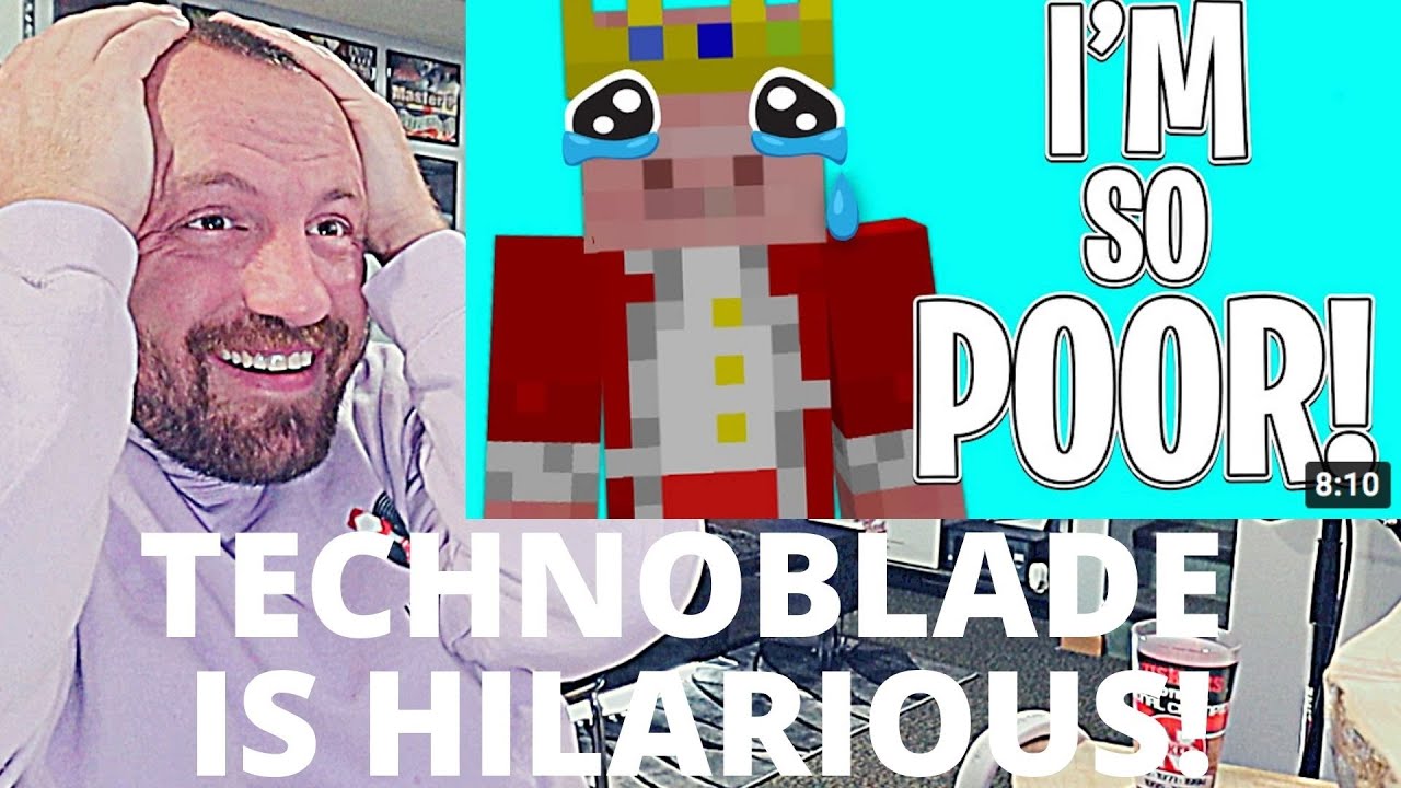 WATCHING Technoblade being Technoblade for 8 minutes straight!