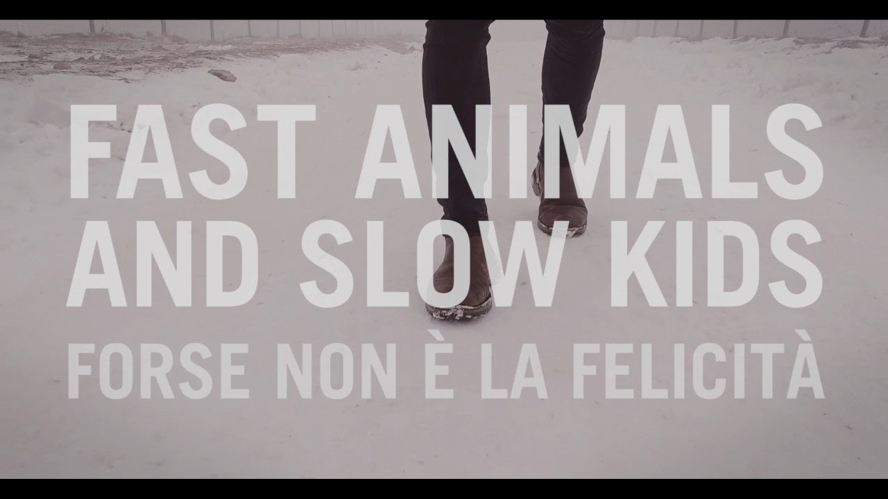 Fast Animals and Slow Kids - Forse non è la felicità