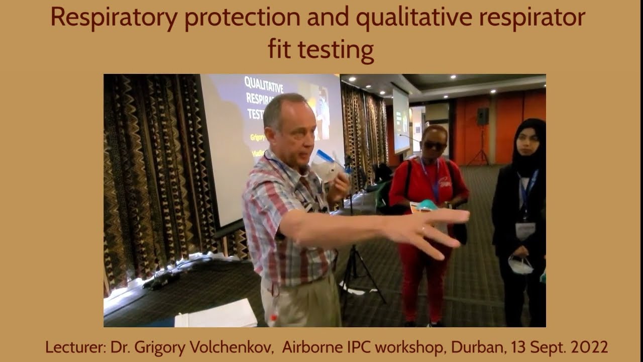 Respiratory protection Practical exercise. Grigory Volchenkov.