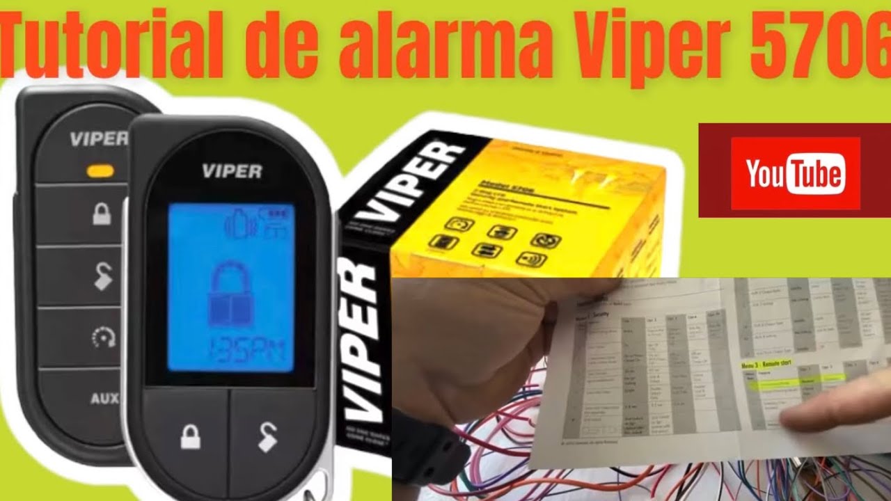 Руководство по установке Viper 5706