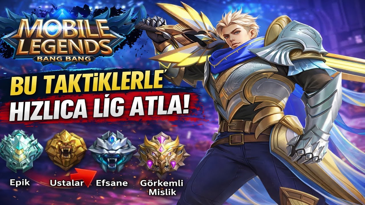 Takım Taşıyan Gizli Taktikler! Mobile Legends Hızlıca Lig Atla
