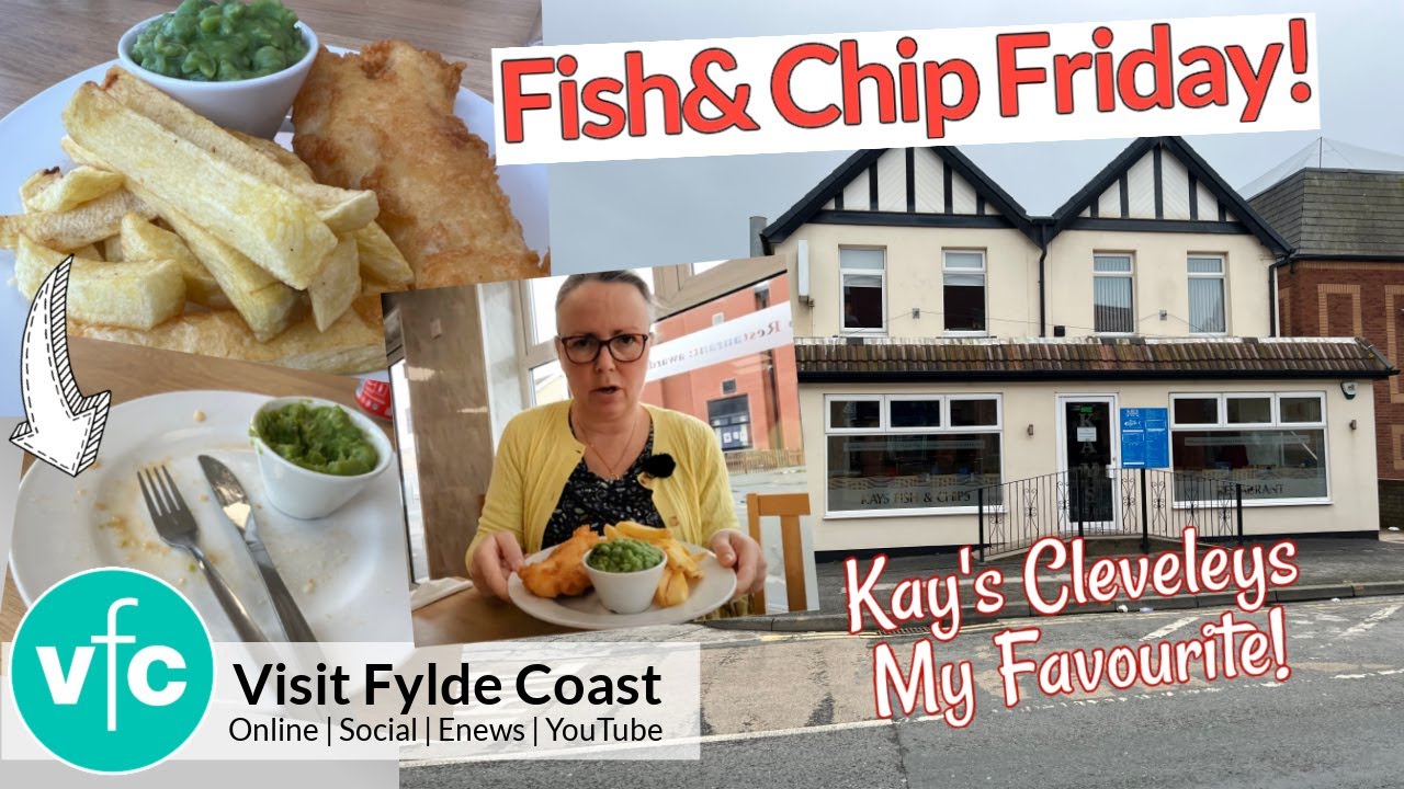 MY FAVOURITE and Cleveleys BEST Fish and Chips 🐟 | Kay’s Fish and Chips
