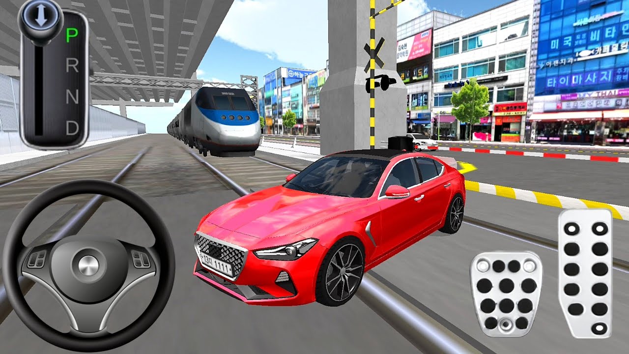 New Mercedes vs Bullet Train 3d Driving Class android game play video || Car Game #gameplay #cargame