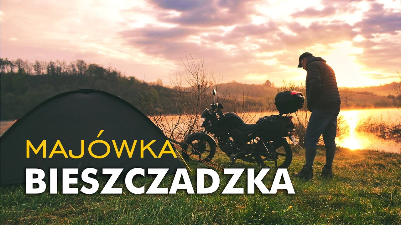 Bieszczadzka majówka - motocyklem 125