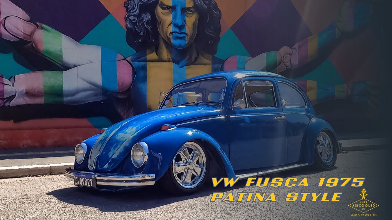 VOLKSWAGEN FUSCA 1975 PATINA STYLE / OLD BEETLE 1975 PATINA STYLE