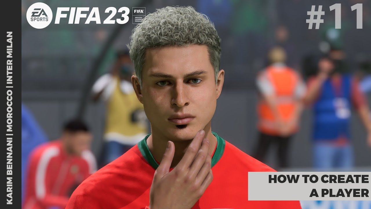 How To Create A Good Looking Player #11 | MOROCCO [] FIFA 23