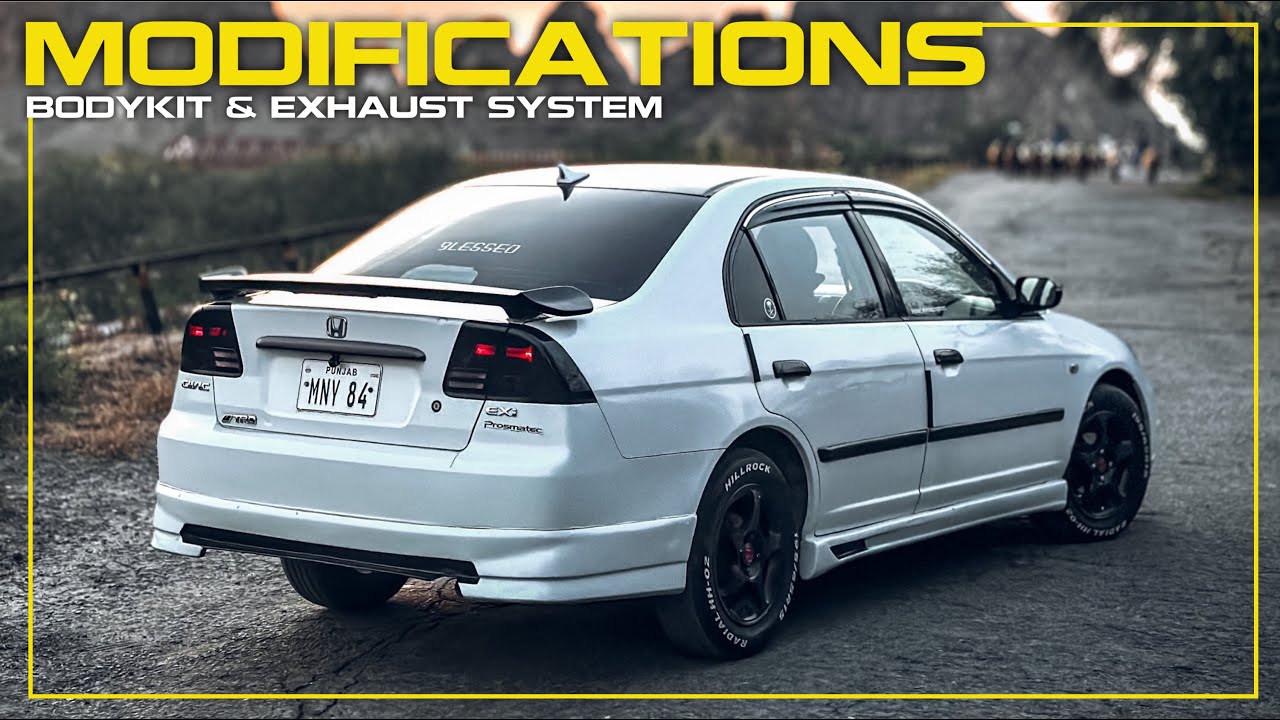 Modifications of Civic 2002 || one video project Episode 1 ||