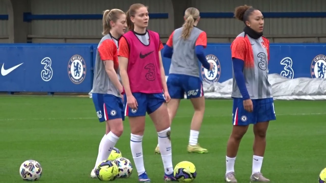 WFA CUP. Chelsea v. Manchester United. 22/02/2026. 'Shooting drill - Chelsea.'