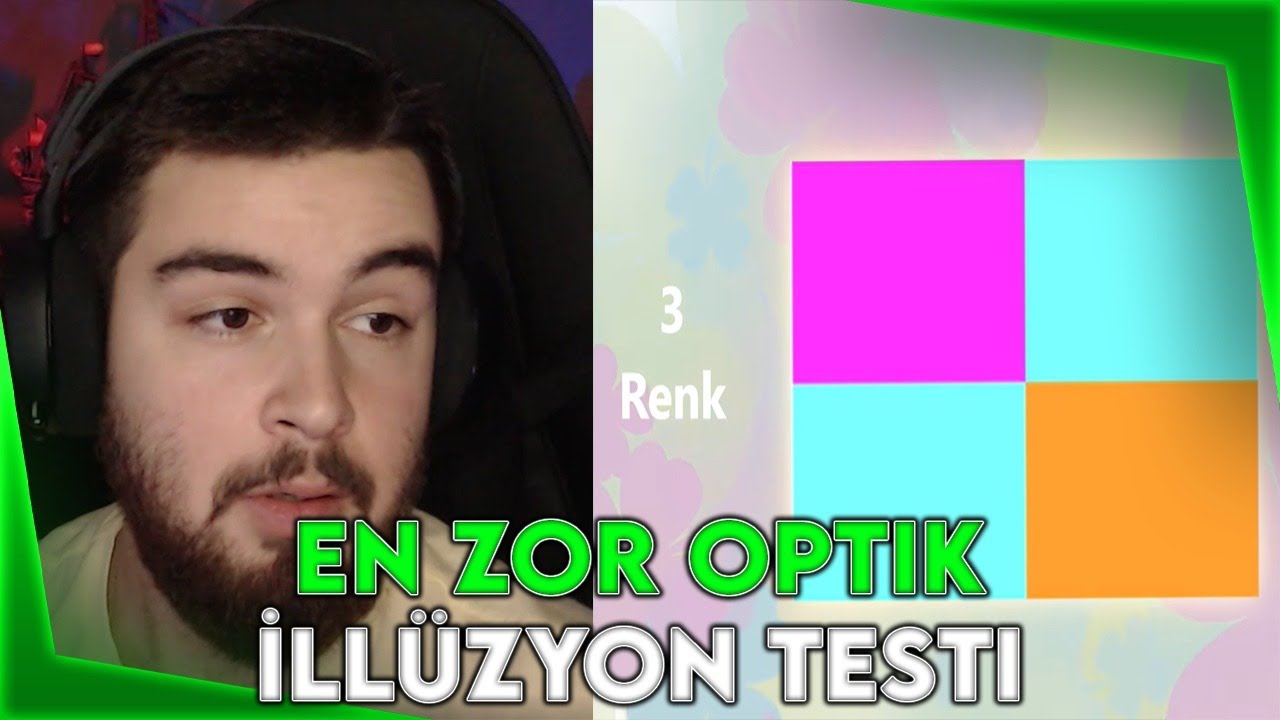 H1vezZz En Zor Optik İllüzyon Testini Yapıyor (@BeyinnBulmaca)