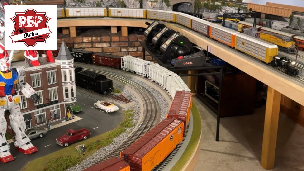 Long Train VS Locomotives
