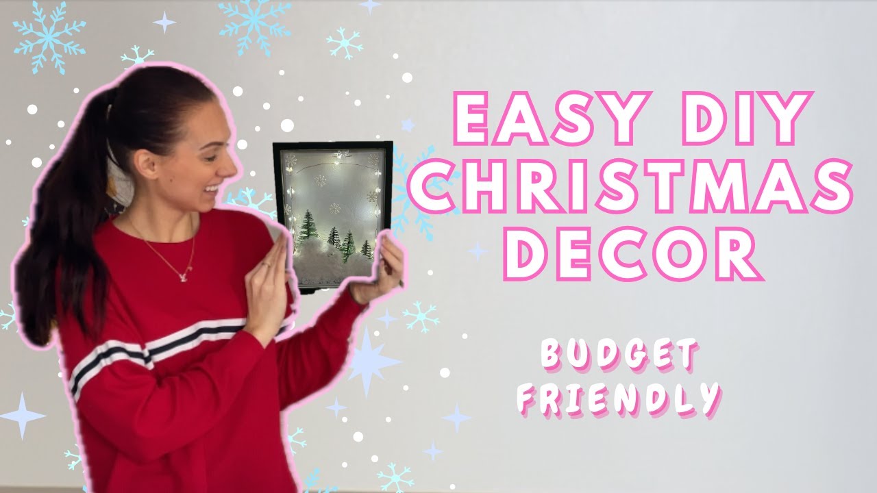 Budget Friendly Christmas Decor 🎄| Charity Upcycle | DIY