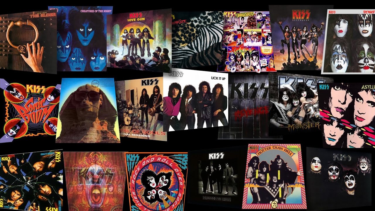 KISS : ranking all 20 studio albums + more !