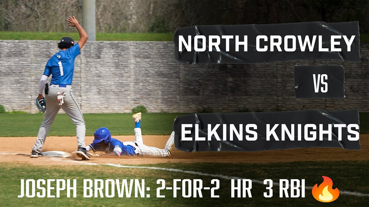 Elkins-vs-North Crowley | Fort Bend Elkins Explodes for 9-Run 1st Inning🔥