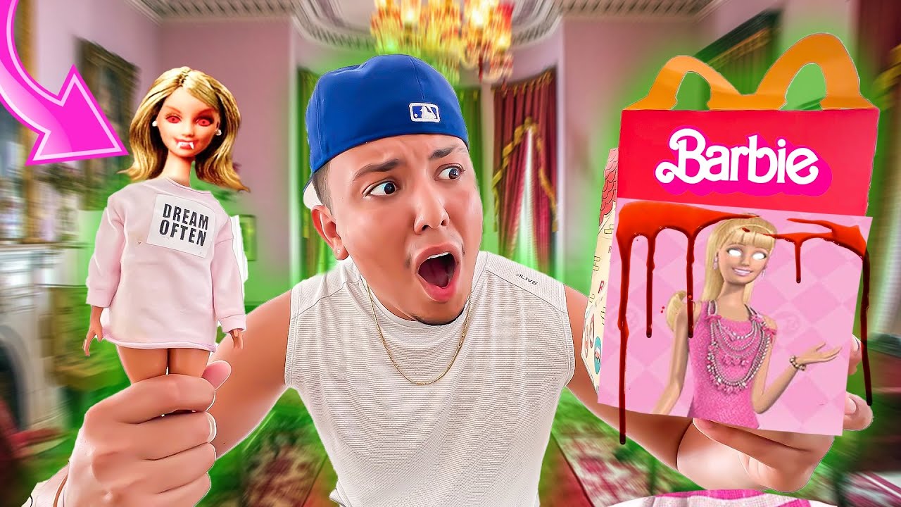 DO NOT ORDER THE BARBIE HAPPY MEAL FROM MCDONALDS AT 3 AM!! (HE GOT HAUNTED)