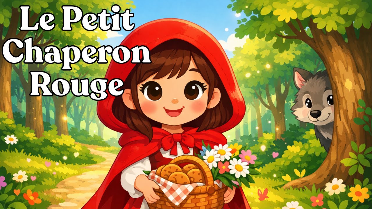 Le Petit Chaperon Rouge – Comptine pour Enfants 🎶🐺 | Histoire Chantée
