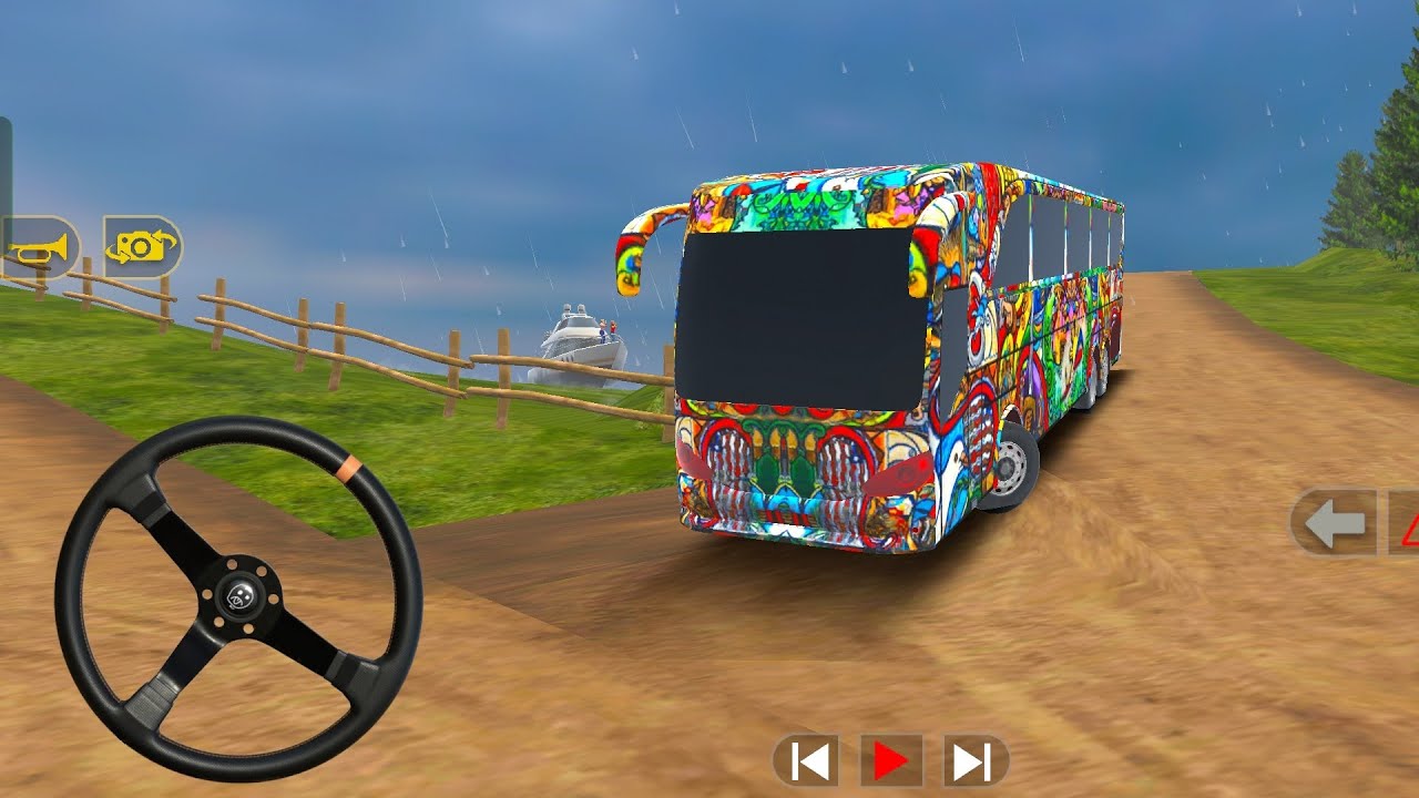 Coach BusSimulat or Indian. Gameplay Brand gamer. Part 133