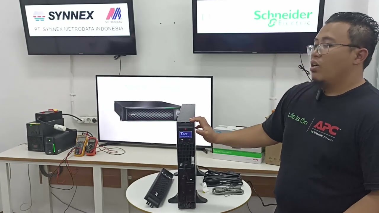 How to Startup UPS APC SRT3000XLI