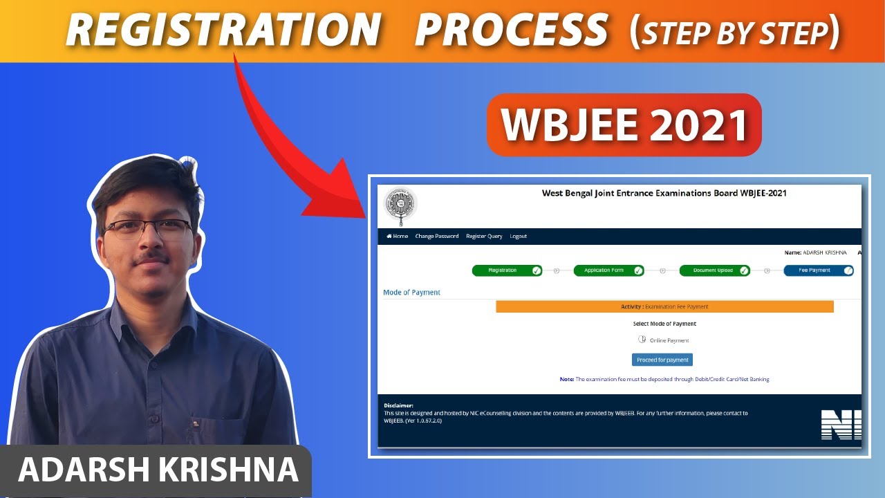 WBJEE 2021 REGISTRATION PROCESS (Step by Step) | How to Fill up WBJEE Application Form | WBJEE Form