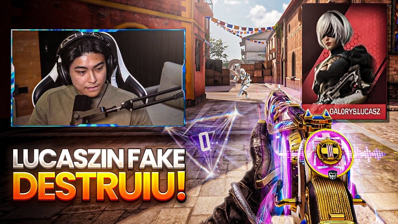 Encontrei o Lucaszin Fake e ele destruiu! (COD MOBILE)